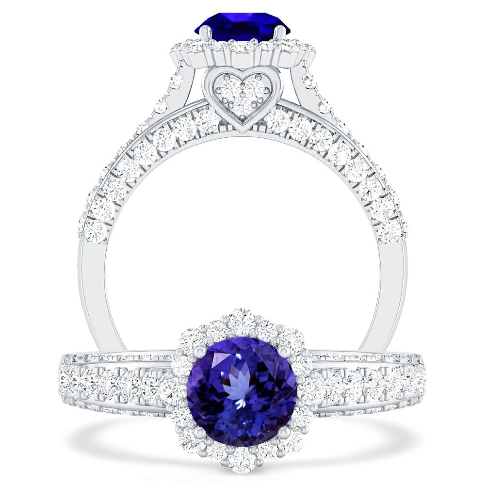 White Gold - Tanzanite