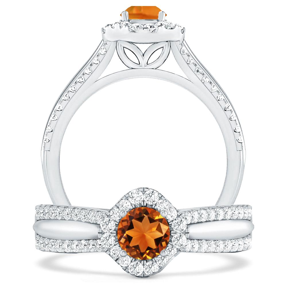 White Gold - Citrine