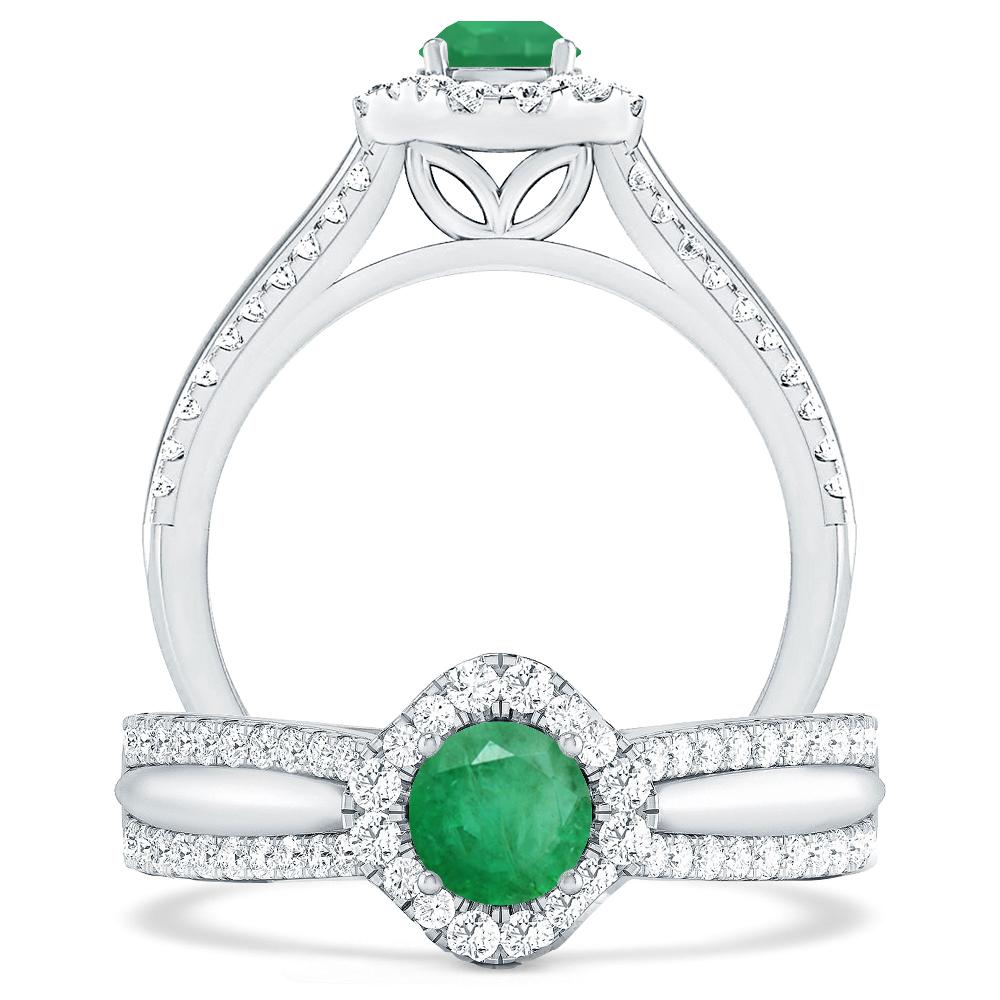 White Gold - Emerald