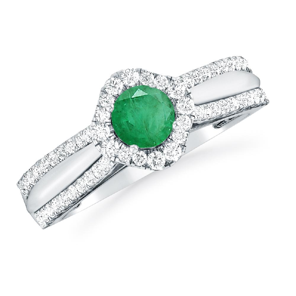 White Gold - Emerald