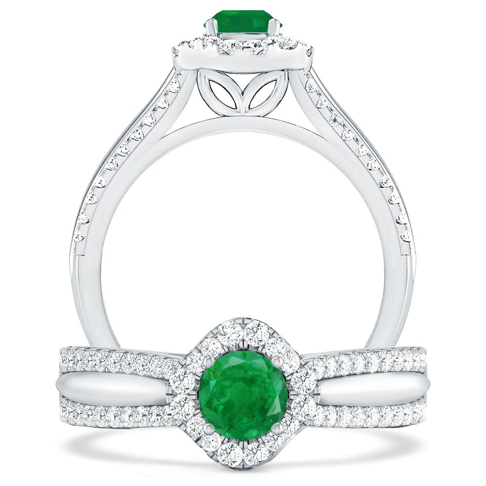 White Gold - Emerald