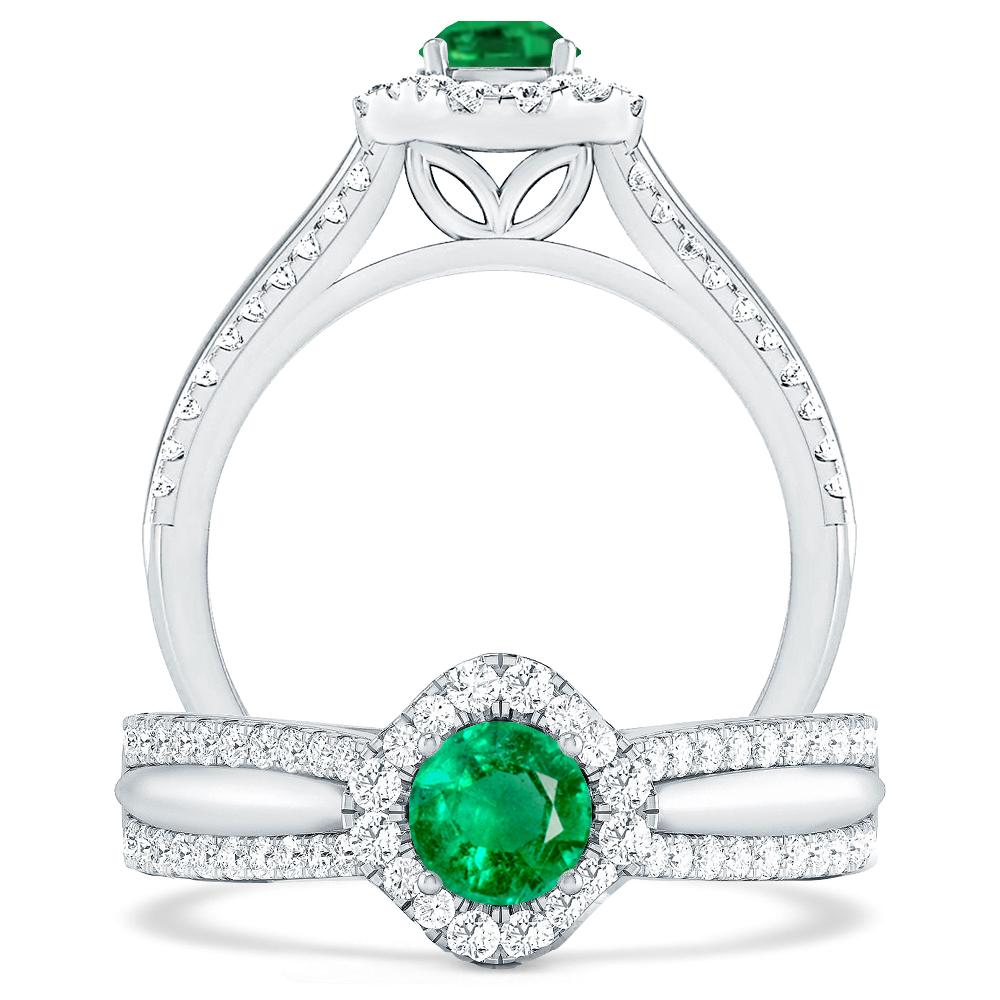 White Gold - Emerald