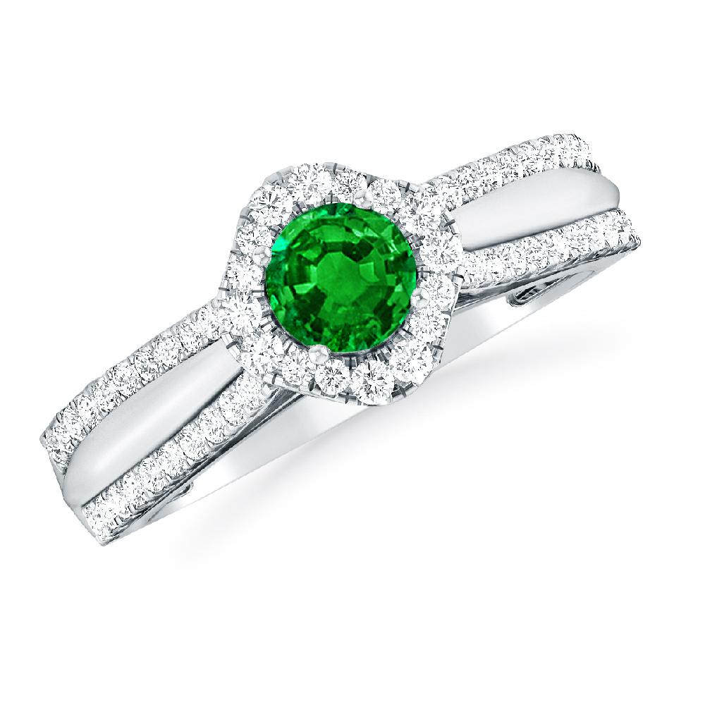 White Gold - Emerald