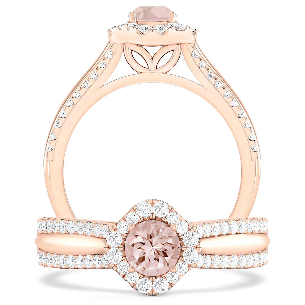 Rose Gold - Morganite