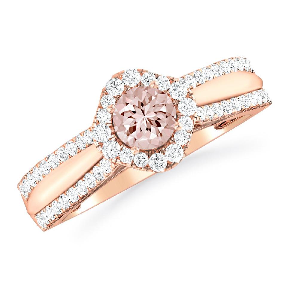 Rose Gold - Morganite