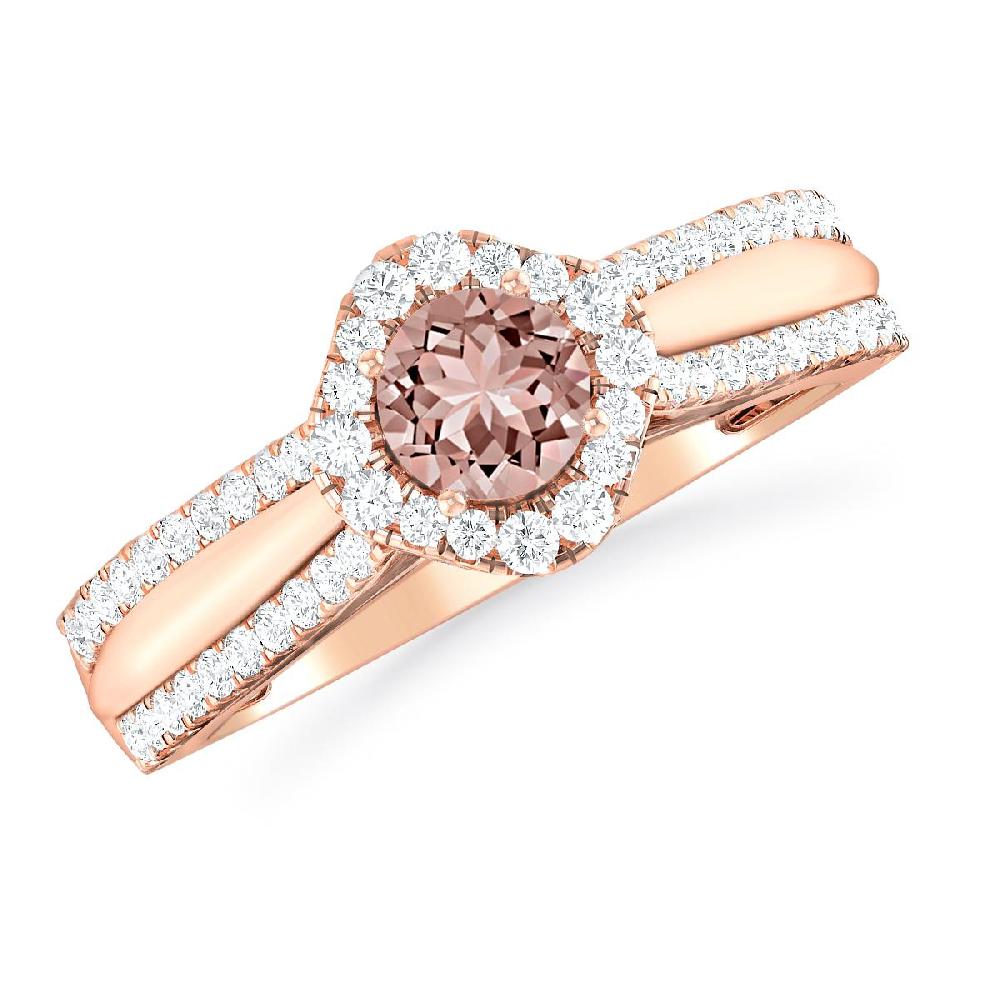 Rose Gold - Morganite