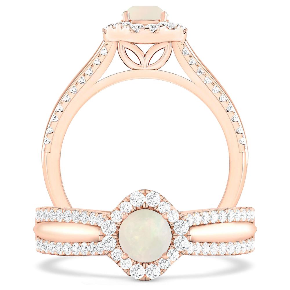 Rose Gold - Opal