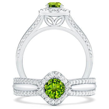 White Gold - Peridot