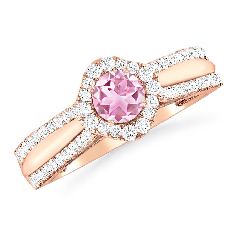 Rose Gold - Pink Tourmaline