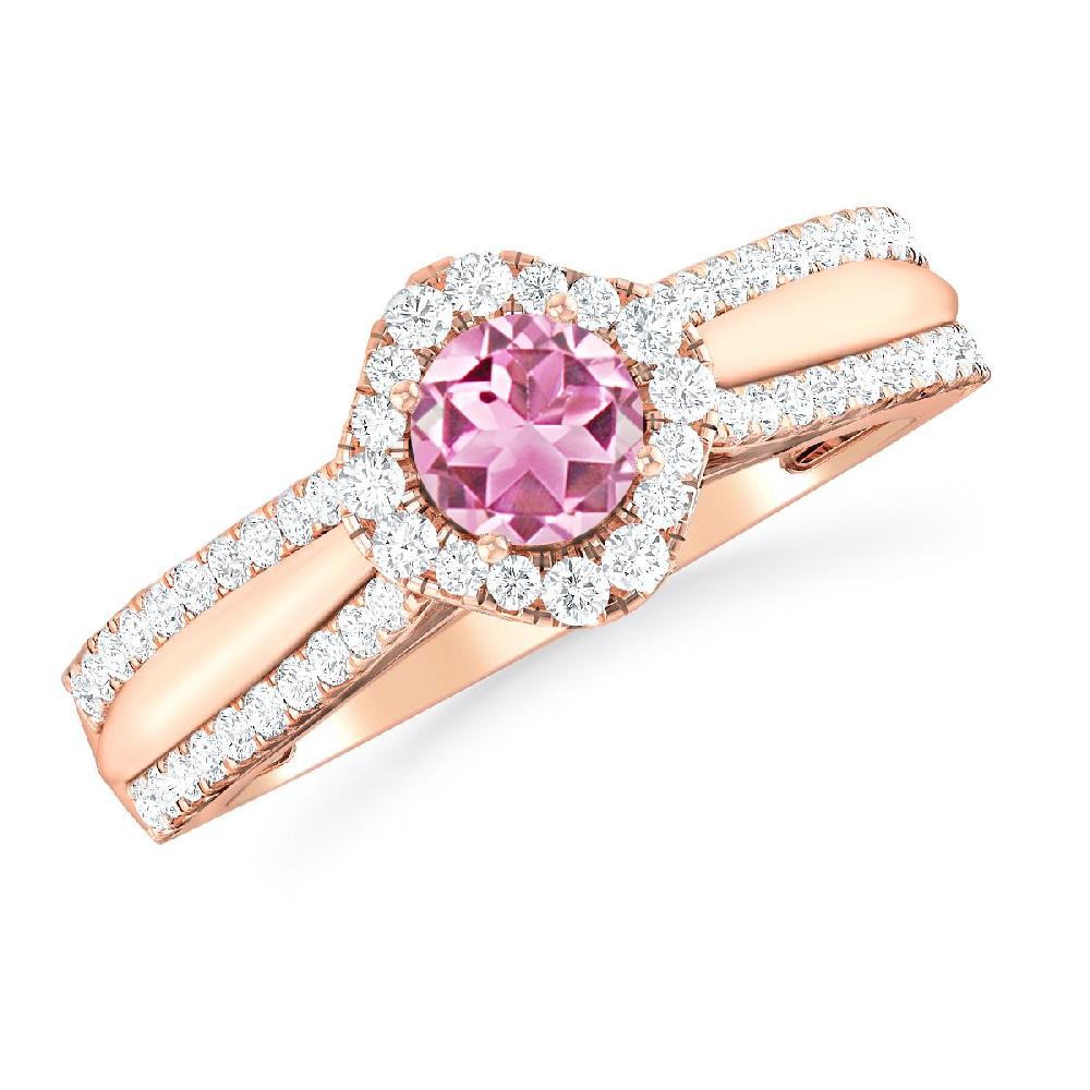 Rose Gold - Pink Tourmaline