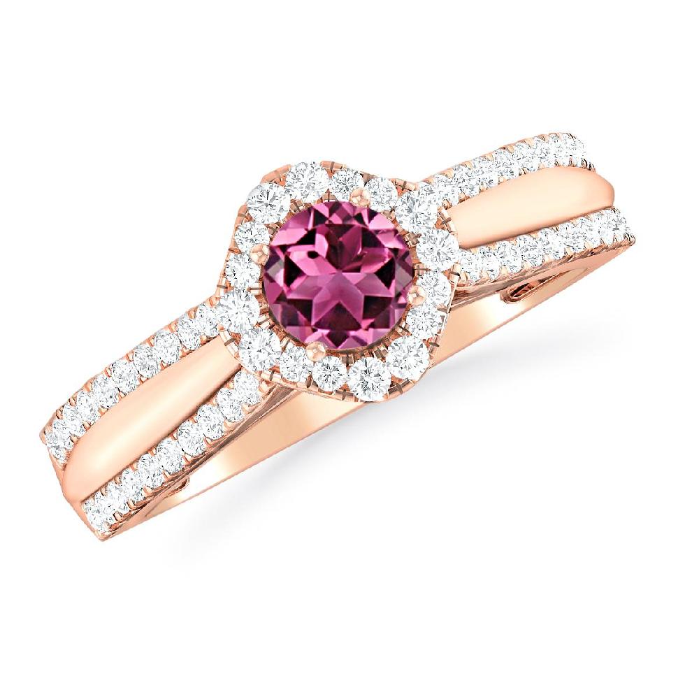 Rose Gold - Pink Tourmaline