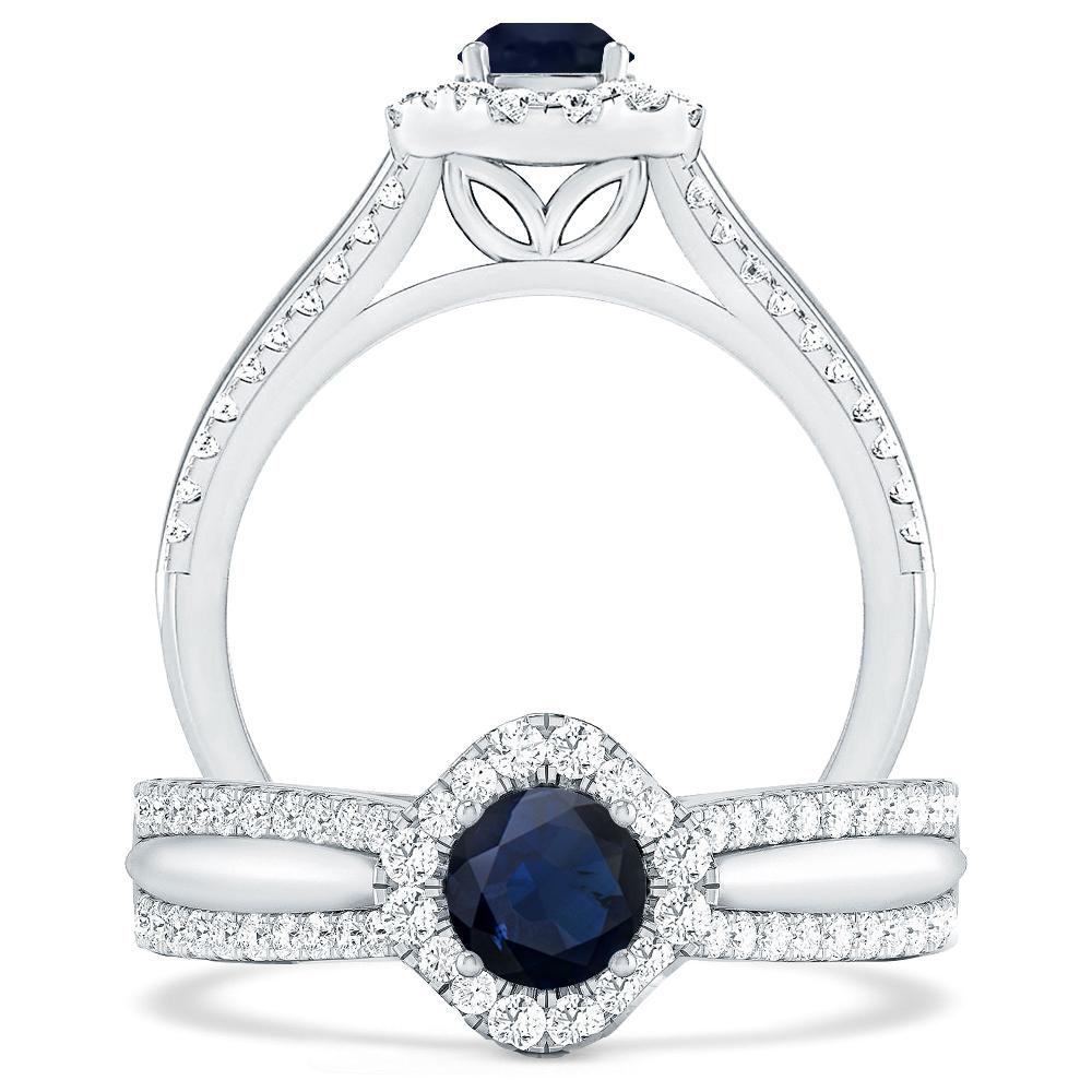 White Gold - Sapphire