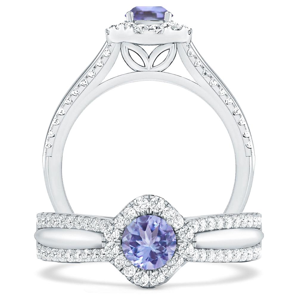 White Gold - Tanzanite