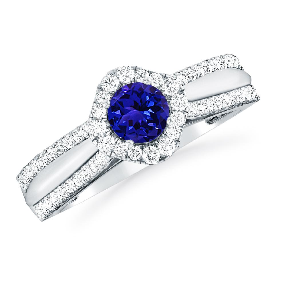 White Gold - Tanzanite