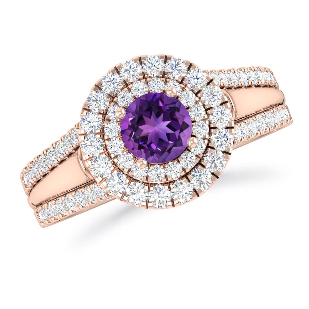 Rose Gold - Amethyst