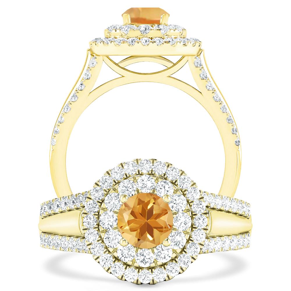 Yellow Gold - Citrine