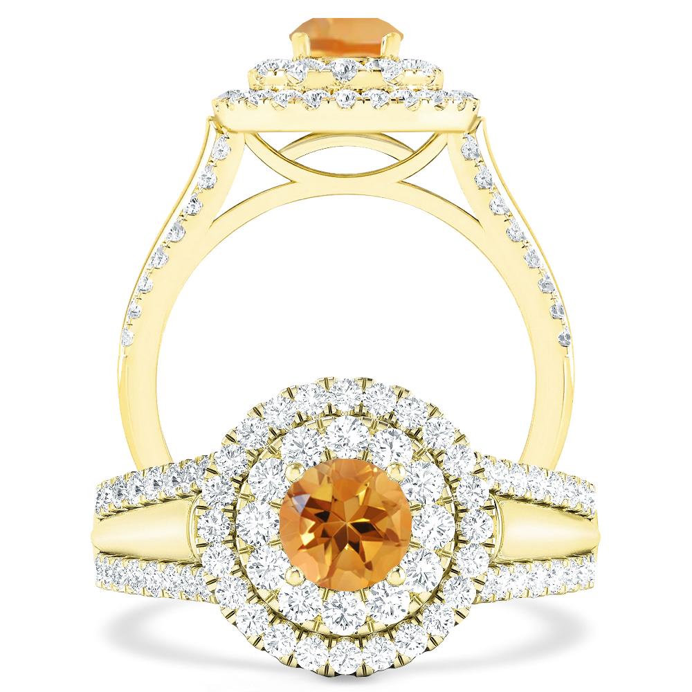 Yellow Gold - Citrine