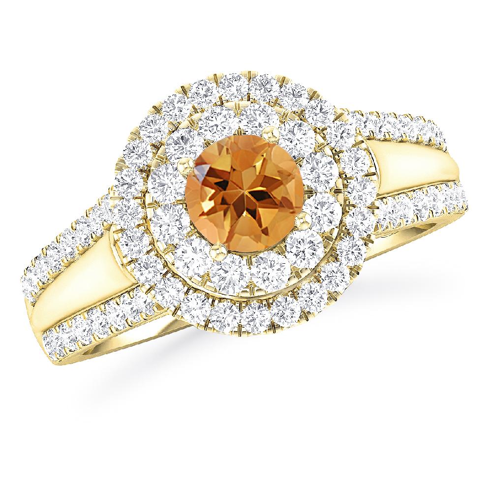 Yellow Gold - Citrine