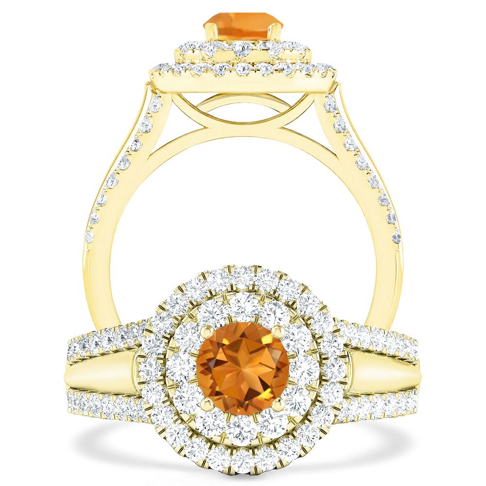 Yellow Gold - Citrine