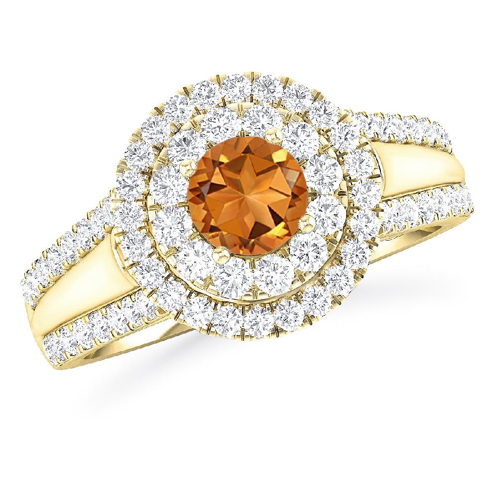 Yellow Gold - Citrine