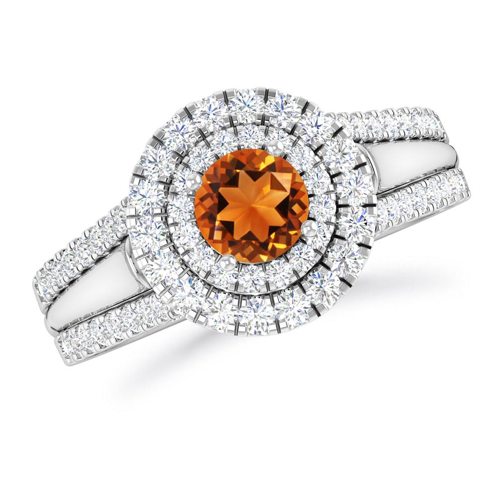 White Gold - Citrine