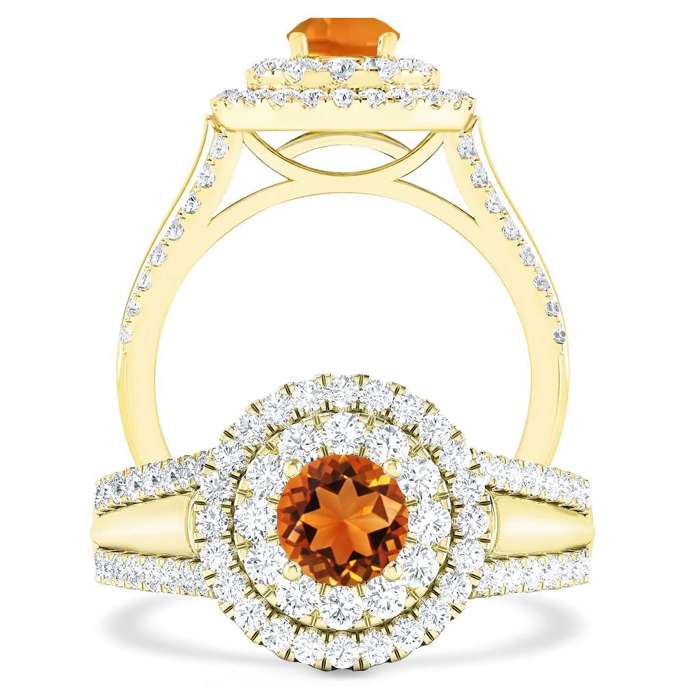 Yellow Gold - Citrine