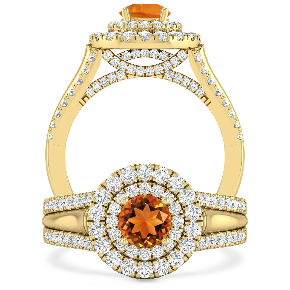 Yellow Gold - Citrine