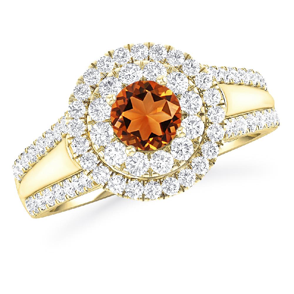 Yellow Gold - Citrine