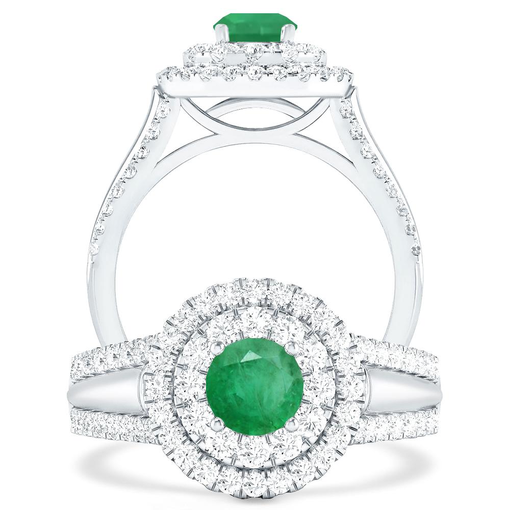 White Gold - Emerald