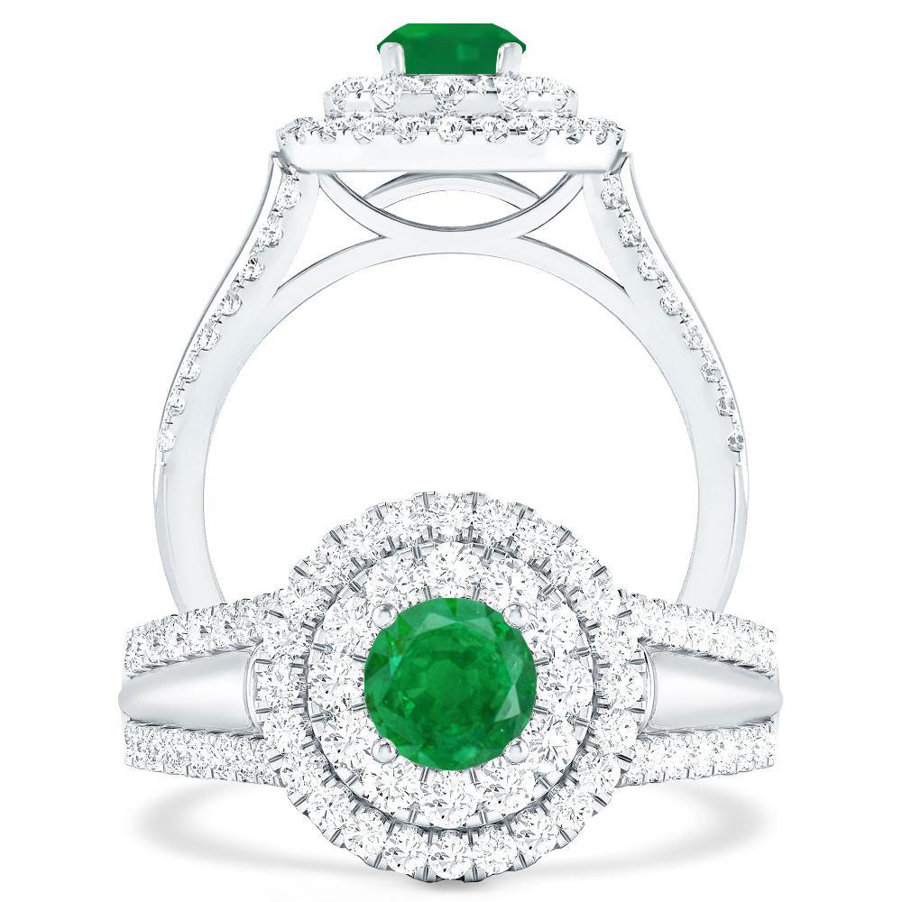 White Gold - Emerald