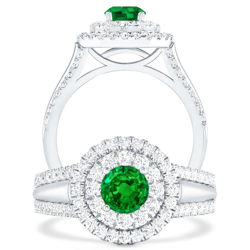 White Gold - Emerald