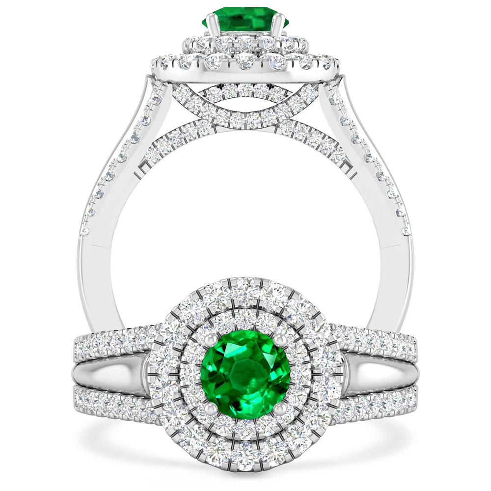 White Gold - Emerald