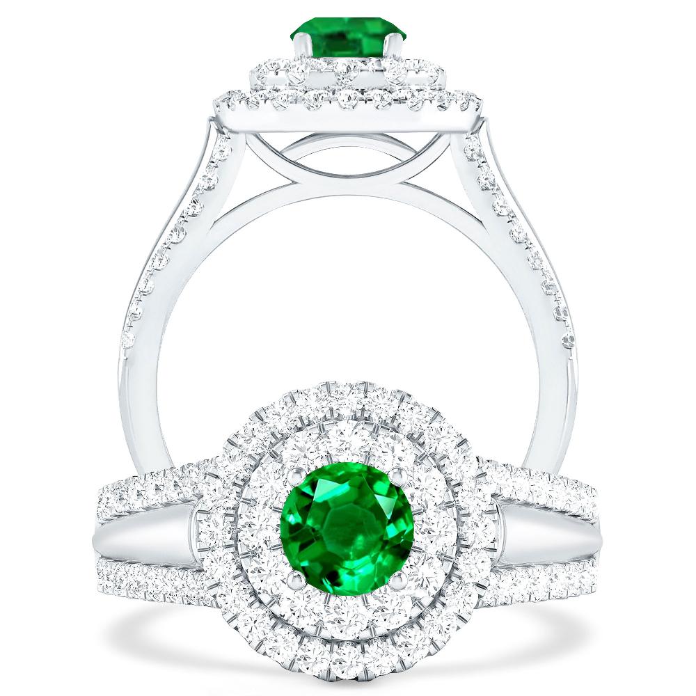 White Gold - Emerald