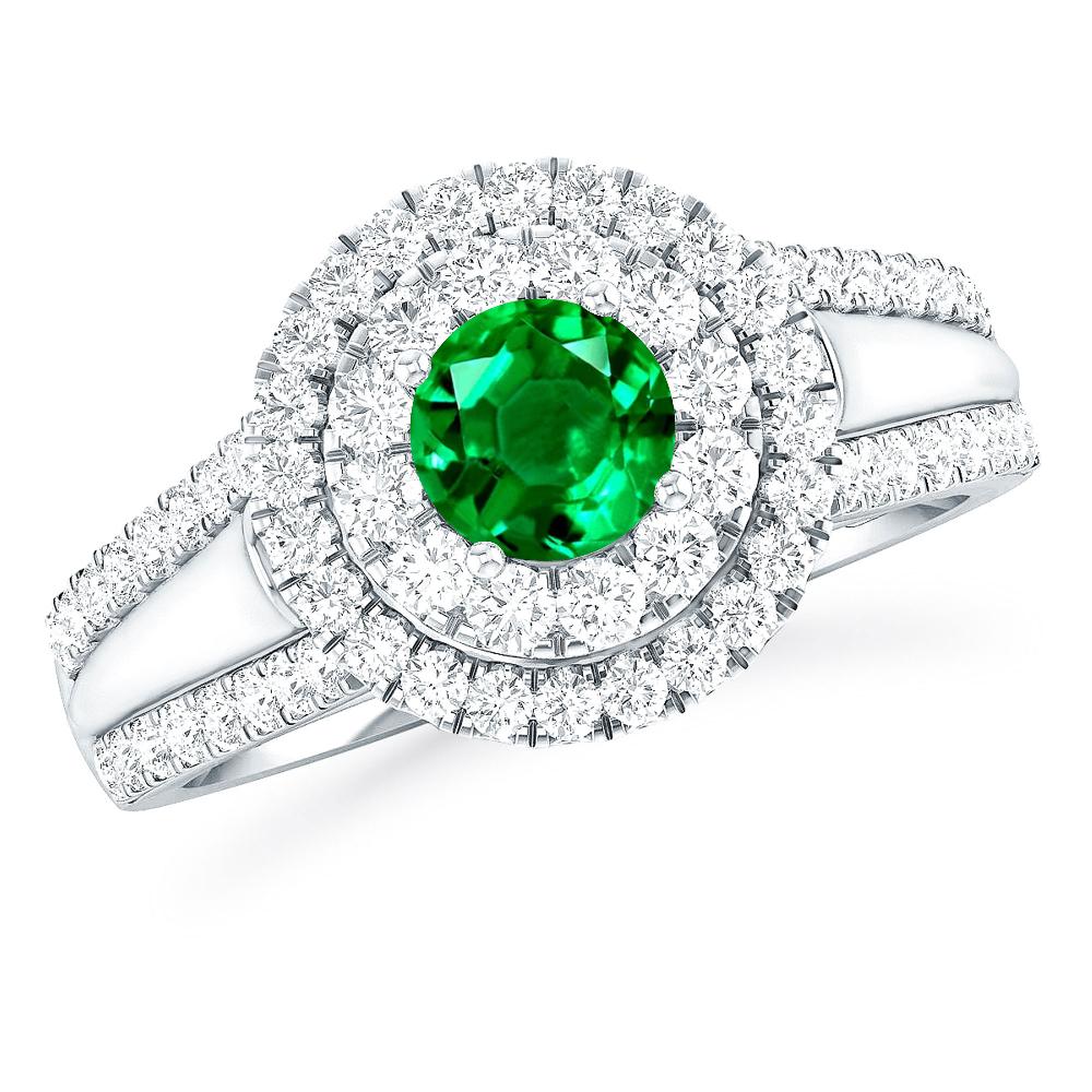 White Gold - Emerald