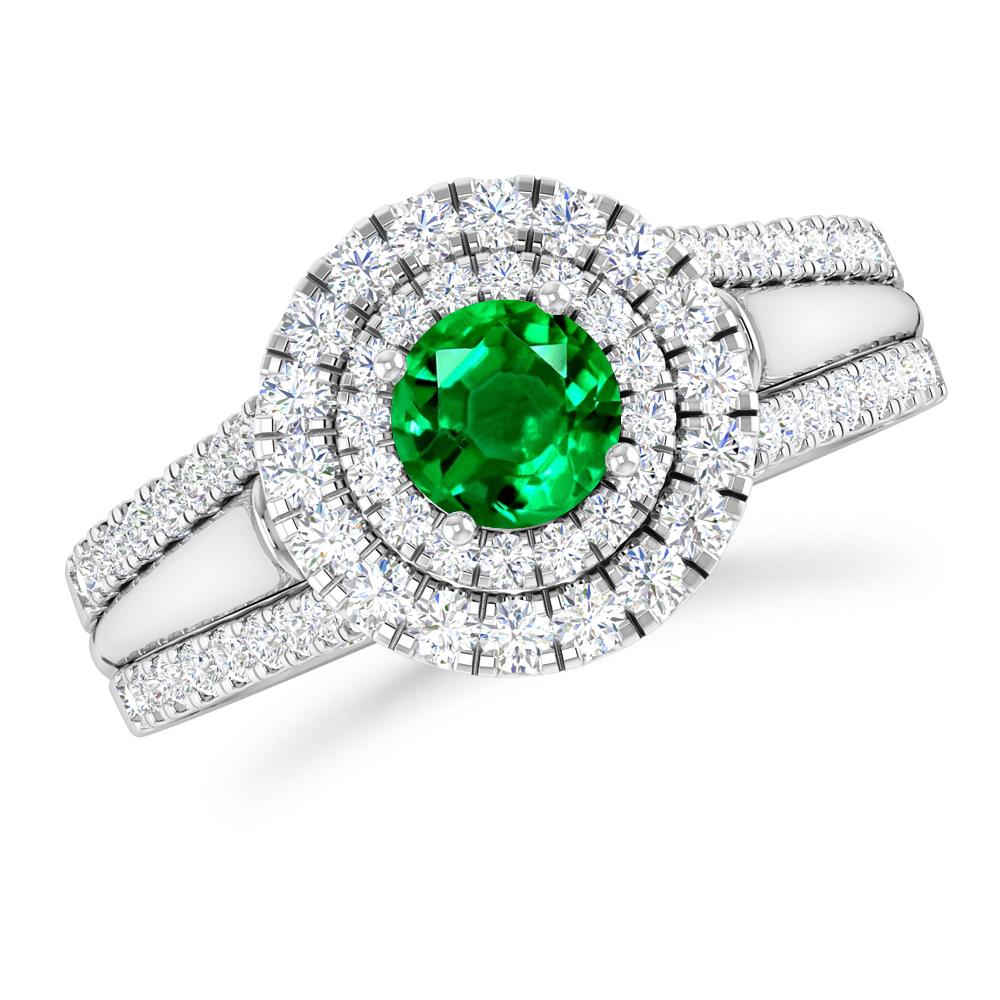 White Gold - Emerald