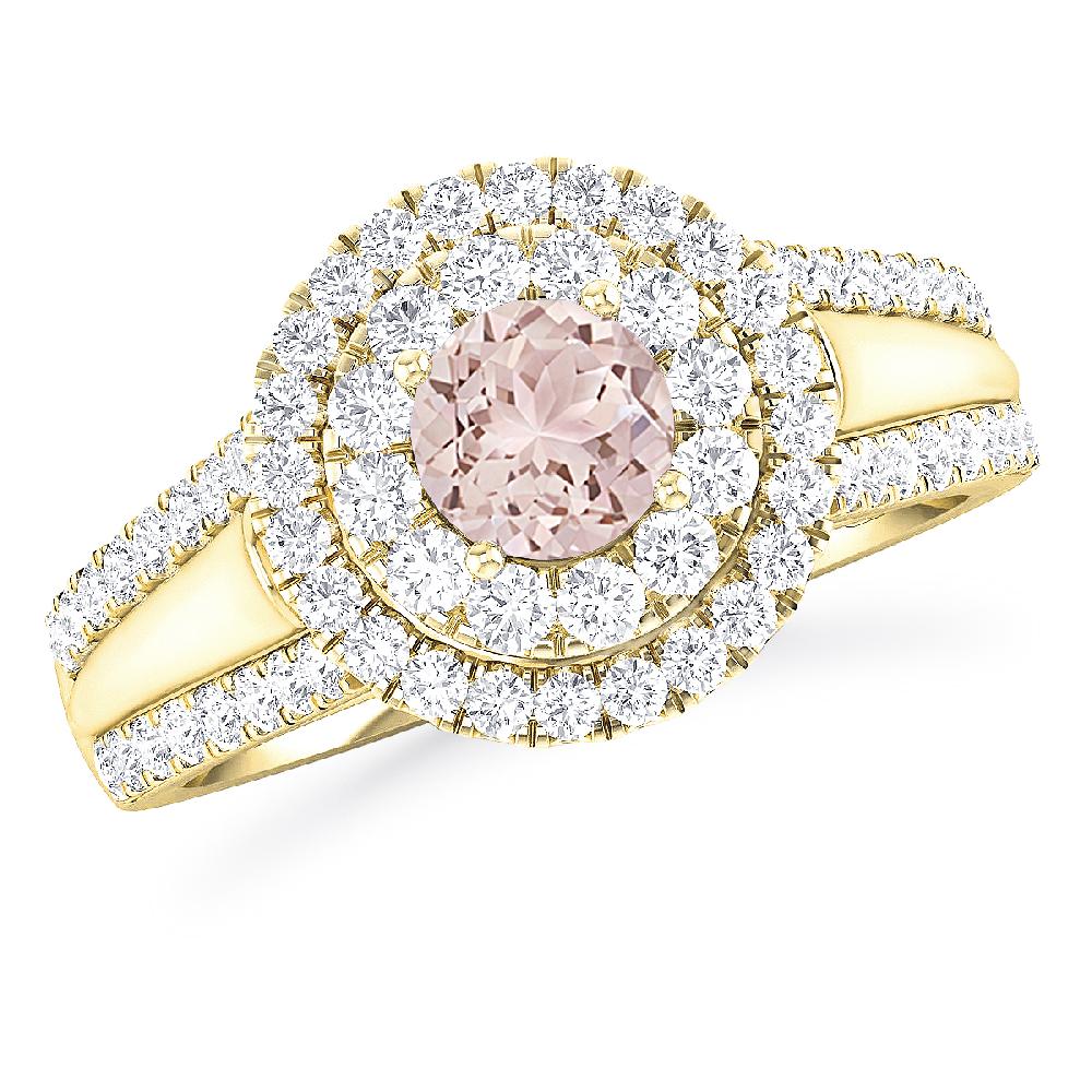 Yellow Gold - Morganite