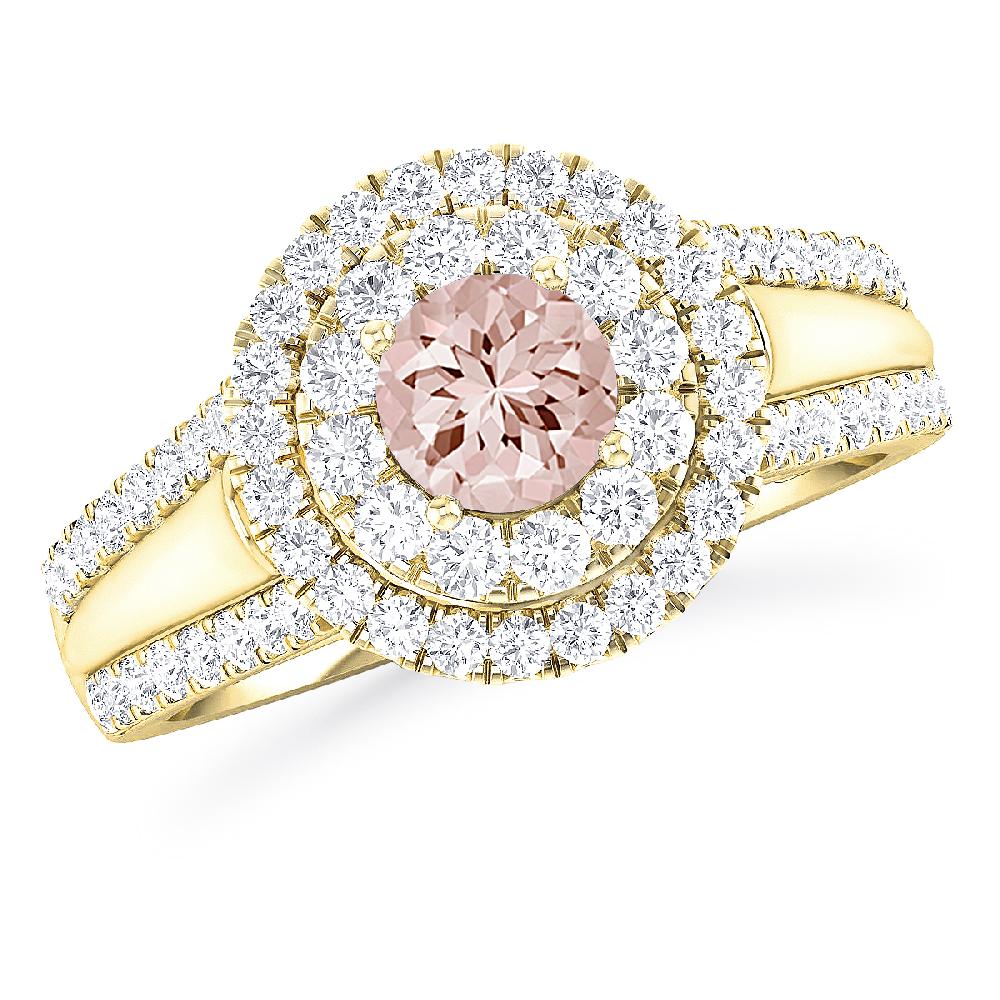 Yellow Gold - Morganite