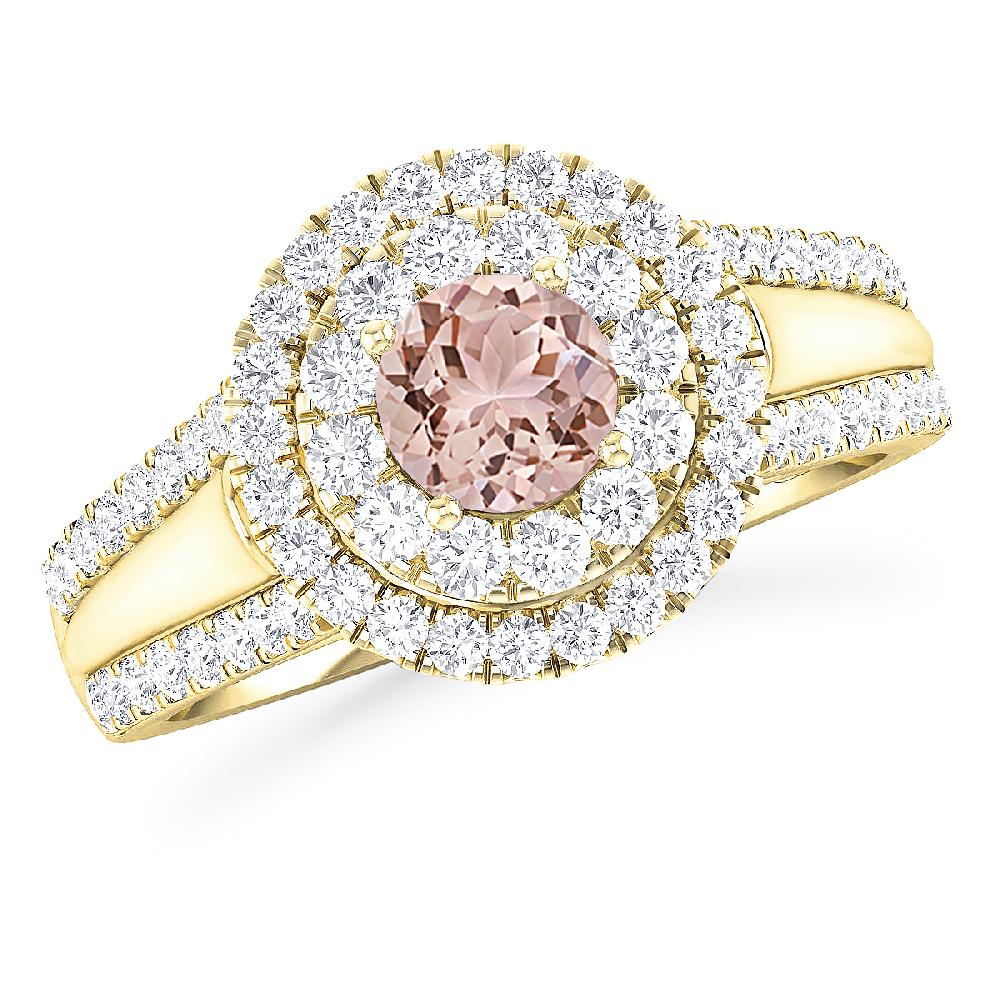 Yellow Gold - Morganite