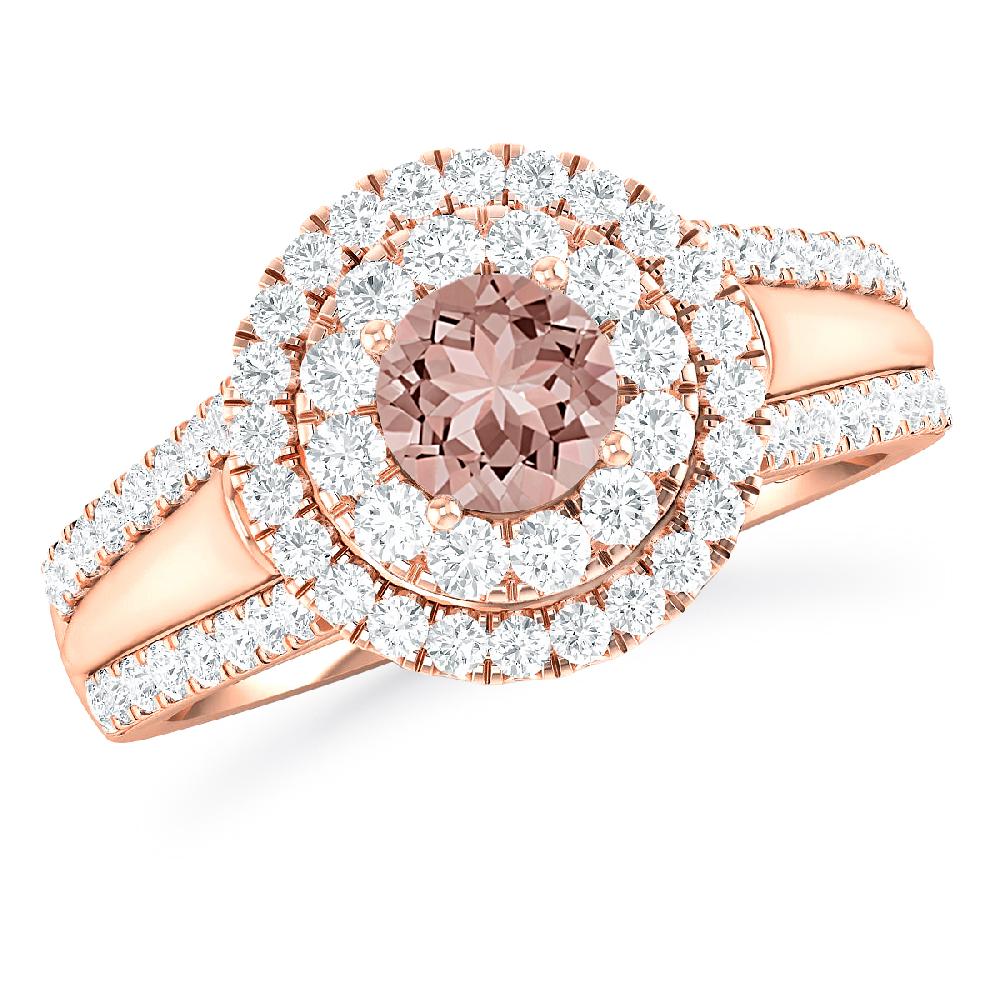 Rose Gold - Morganite