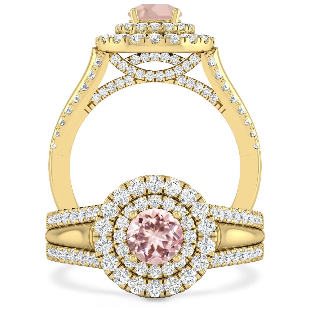 Yellow Gold - Morganite