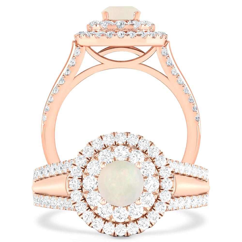 Rose Gold - Opal