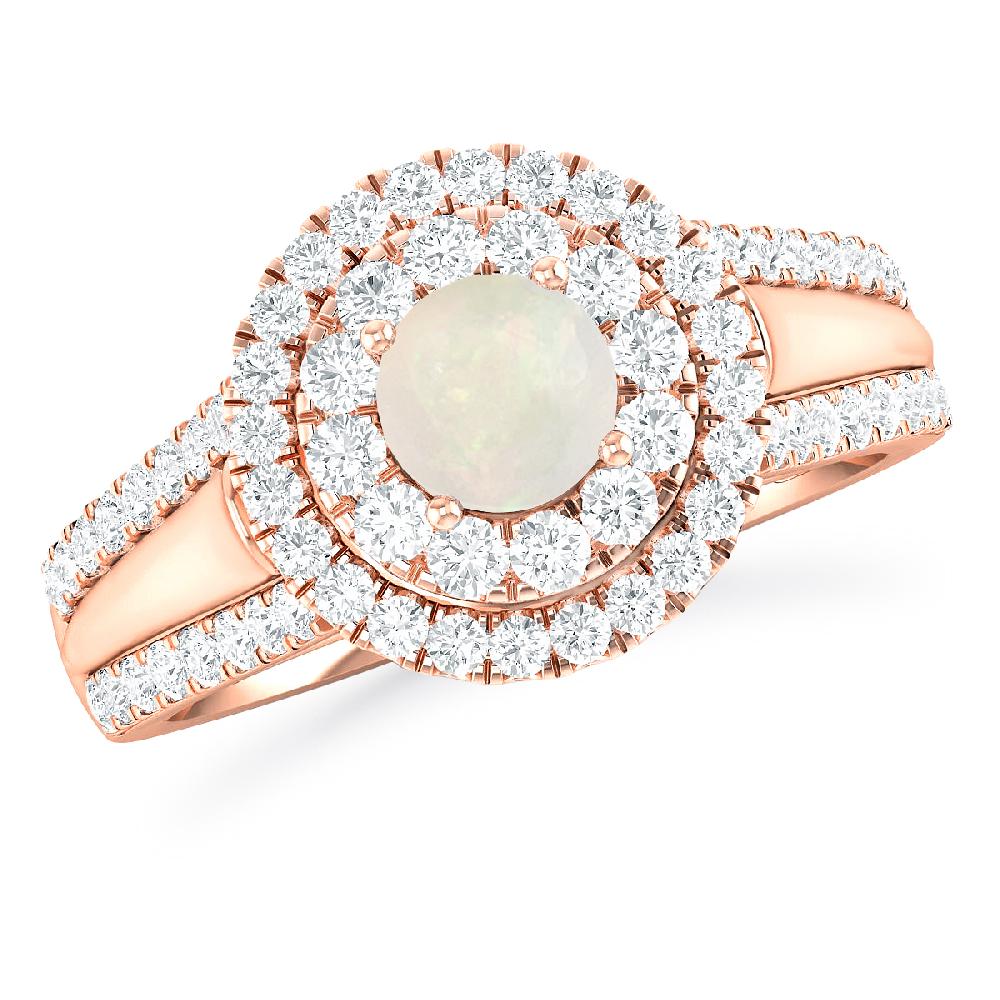 Rose Gold - Opal