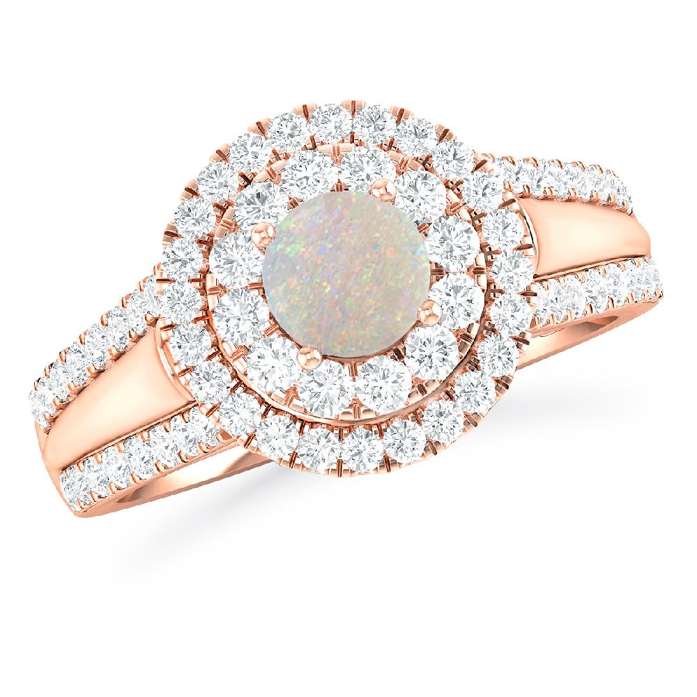 Rose Gold - Opal