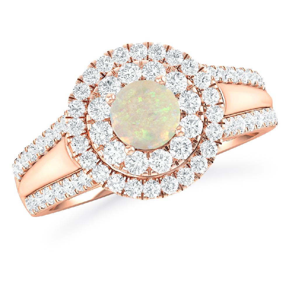 Rose Gold - Opal