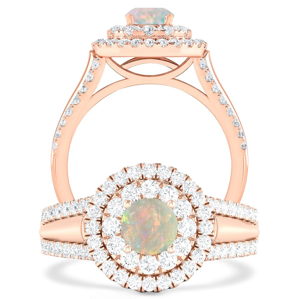 Rose Gold - Opal