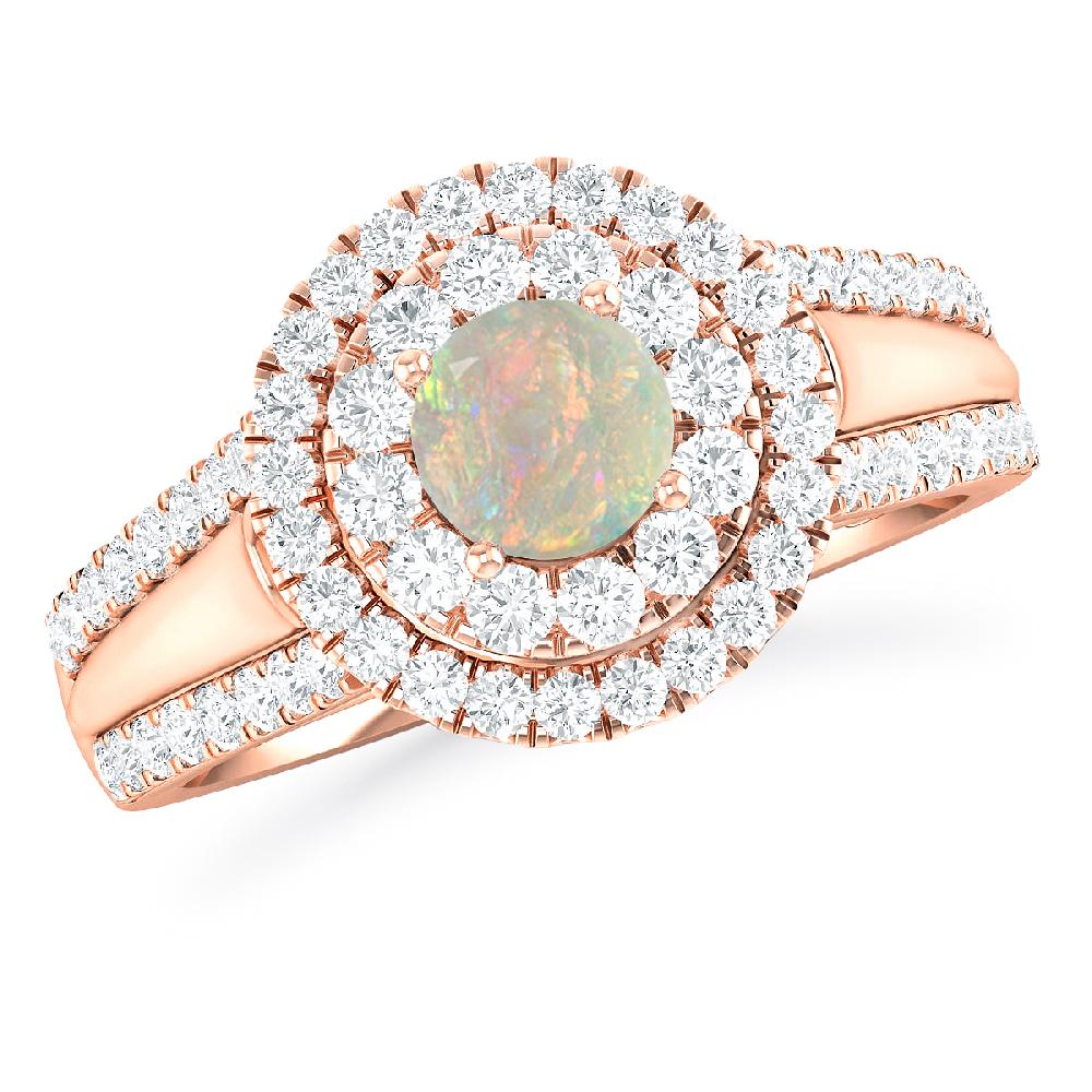 Rose Gold - Opal