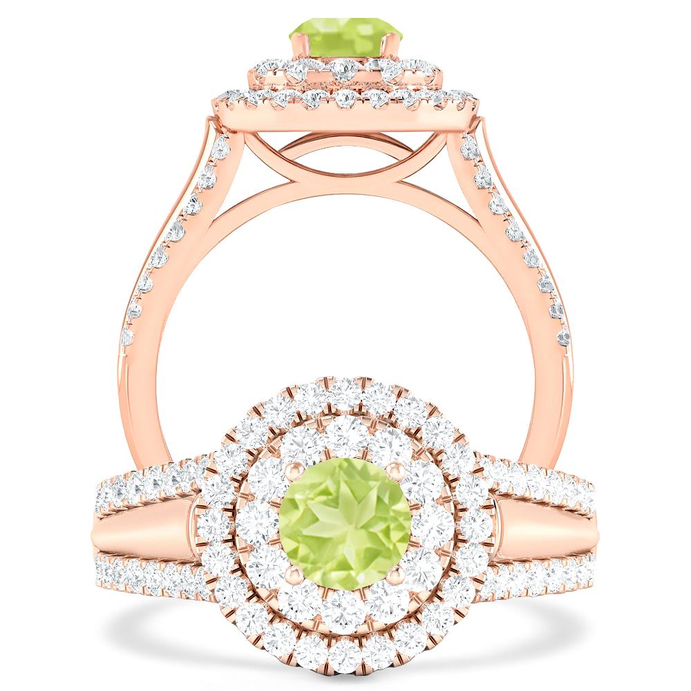 Rose Gold - Peridot