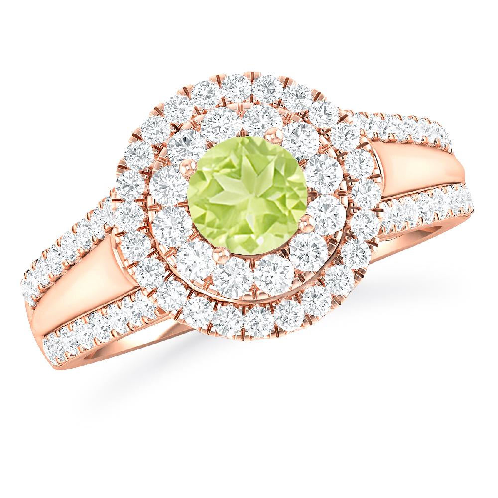 Rose Gold - Peridot