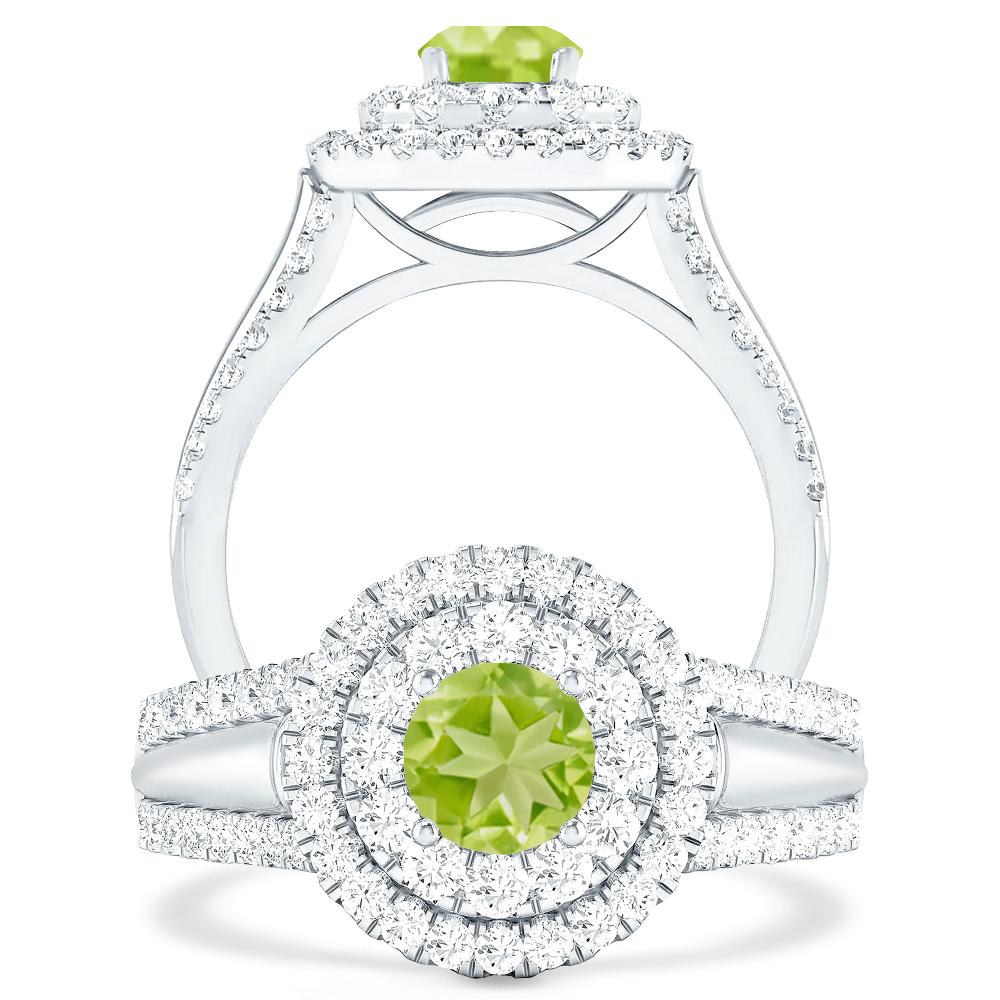 White Gold - Peridot