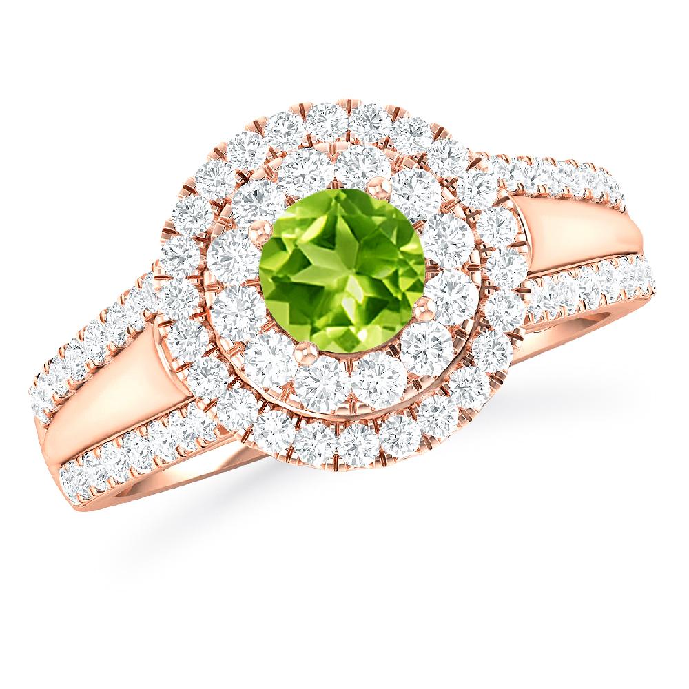 Rose Gold - Peridot